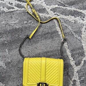 Rebecca Minkoff Yellow Crossbody Bag